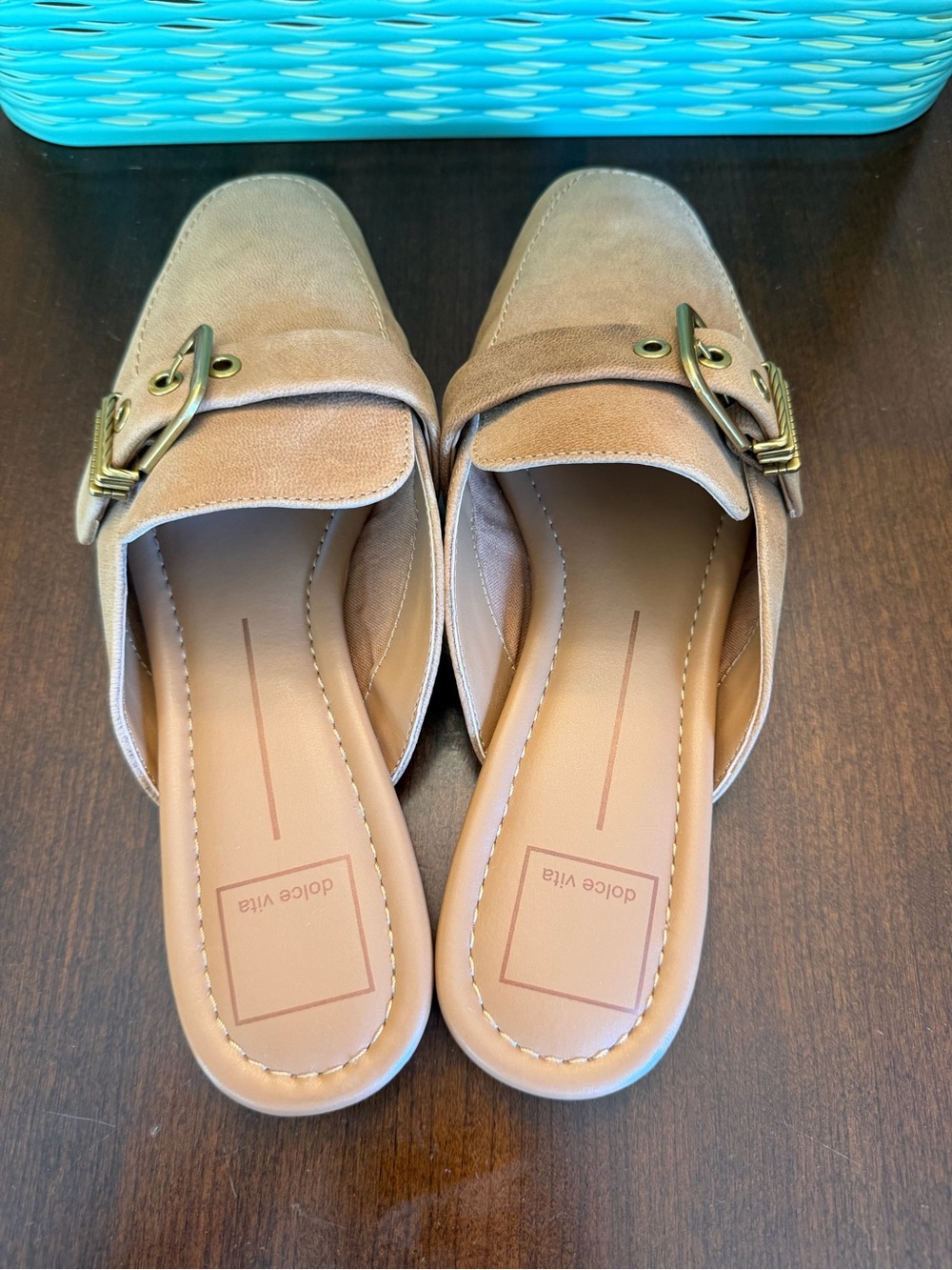 Dolce Vita Women's Santel Loafers SZ 8 Color Tan - Picture 5 of 8